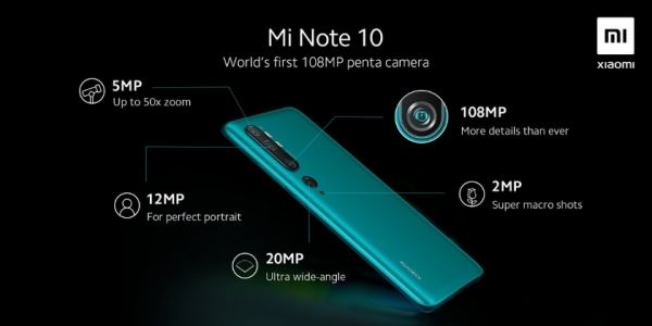 <br />
						Xiaomi опубликовала характеристики камеры смартфона Xiaomi Mi Note 10 (aka CC9 Pro)<br />
					