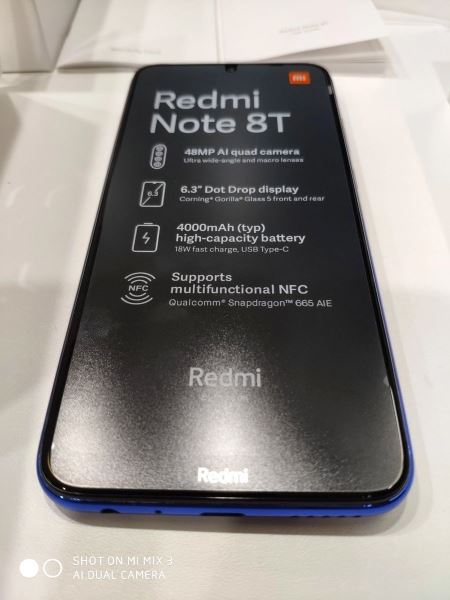 <br />
						Распаковка и подробные характеристики Redmi Note 8T: близнец Note 8, только с NFC<br />
					