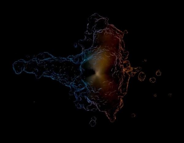 #видео | Астрофизики обнаружили галактический ветер в далекой галактике